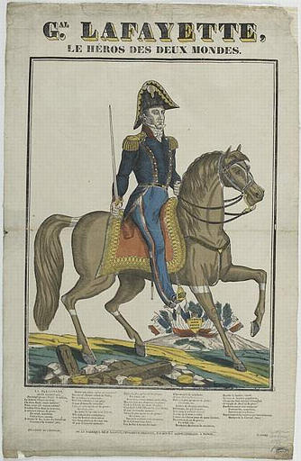 GAL. LAFAYETTE, / LE HEROS DES DEUX MONDES. (titre inscrit)_0