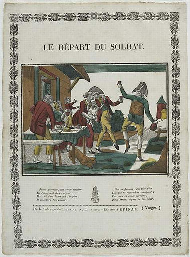 LE DEPART DU SOLDAT. (titre inscrit)_0