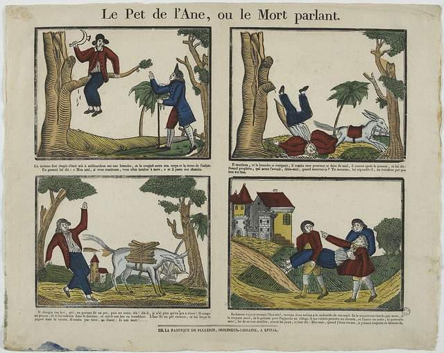 Le Pet de l'Ane, ou le Mort parlant. (titre inscrit)_0