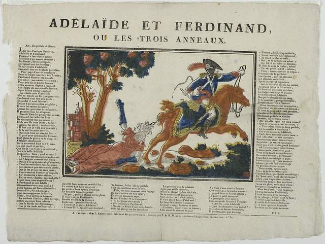 ADELAIDE ET FERDINAND, / OU LES TROIS ANNEAUX. (titre inscrit)_0