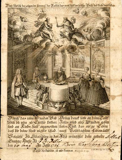 Drey sind die da zeugen im himmel (titre inscrit)_0