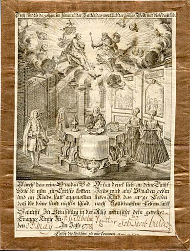 Drey sind die da zeugen im himmel (titre inscrit)_0