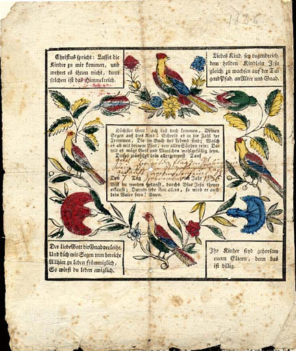 Du bist getauft nach Jesu Lehren (titre inscrit)_0
