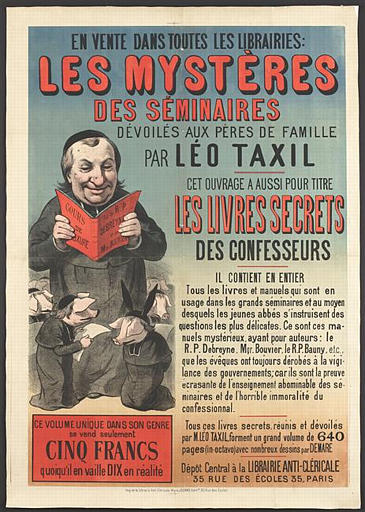 LES MYSTÈRES / DES SÉMINAIRES / DÉVOILÉS AUX PÈRES DE FAMILLE / PAR LEO TAXIL (titre inscrit)_0