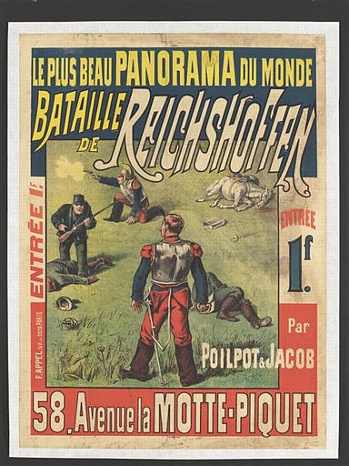 LE PLUS BEAU PANORAMA DU MONDE / BATAILLE / DE / REICHSOFFEN par / POILPOT & JACOB (titre inscrit)_0