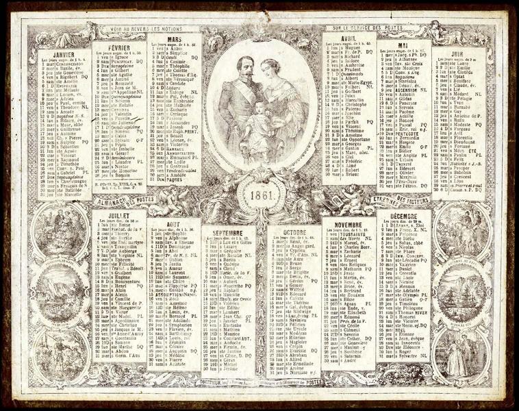Almanach des postes de 1861 (titre factice)_0