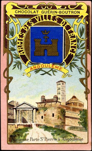 ARMES DES VILLES DE FRANCE / ANGOULEME / Ancienne Porte St Pierre à Angoulême (titre inscrit)_0