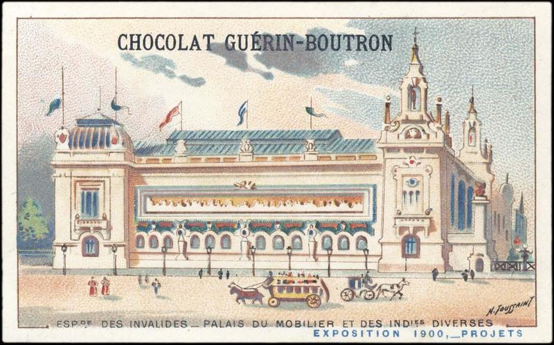 ES¨DE DES INVALIDES - PALAIS DU MOBILIER ET DES INDIES. DIVERSES / EXPOSITION Universelle 1900, -PROJETS (titre inscrit)_0