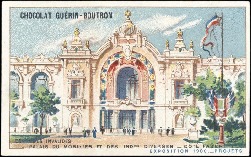 ESPDE. DES INVALIDES / PALAIS DU MOBILIER ET DES INDIES. DIVERSES COTE FABERT/ EXPOSITION Universelle 1900, -PROJETS (titre inscrit)_0