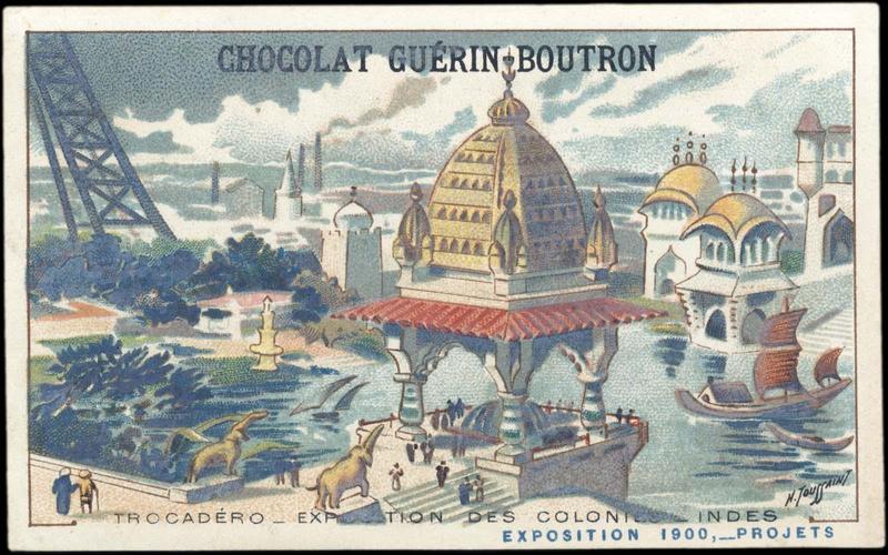 TROCADERO... INDES / EXPOSITION Universelle 1900, -PROJETS (titre inscrit), Henri Toussaint, 1900