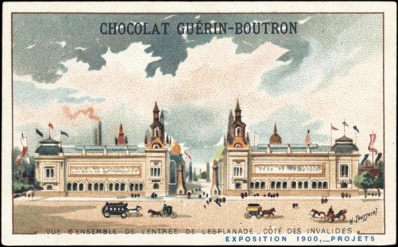VUE D'ENSEMBLE... / EXPOSITION Universelle 1900, -PROJETS (titre inscrit), Henri Toussaint, 1900