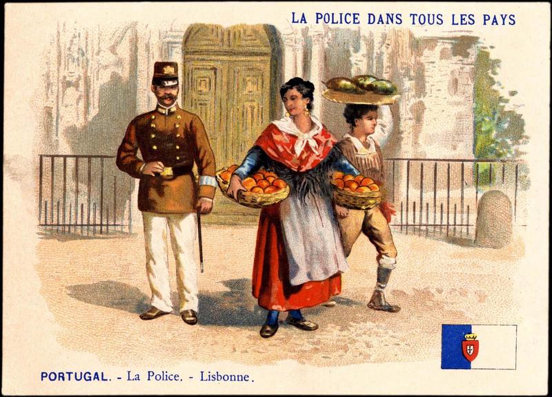 LA POLICE DANS TOUS LES PAYS / PORTUGAL. - La Police. - Lisbonne (titre inscrit)_0