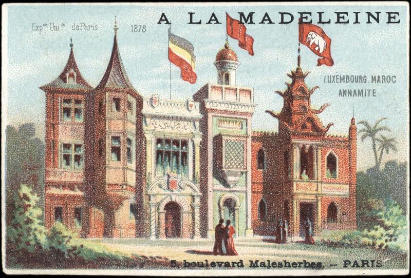 Exposition Universelle de Paris 1878 LUXEMBOURG MAROC / ANNAMITE (titre inscrit)_0