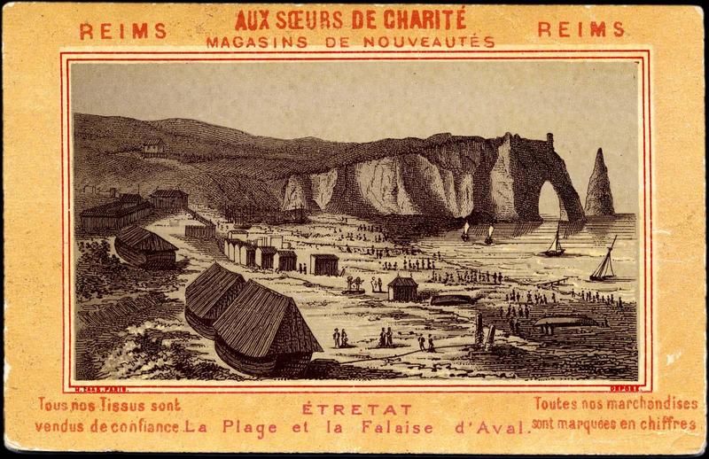 ETRETAT / La Plage et la Falaise d'Aval (titre inscrit)_0