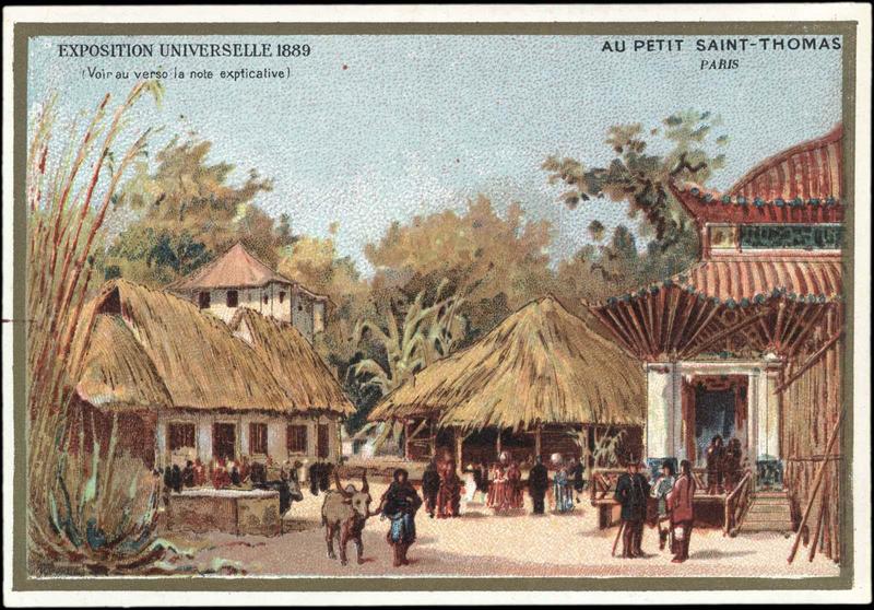 EXPOSITION UNIVERSELLE 1889 / Village Tonkinois (Esplanade des Invalides) (titre inscrit)_0