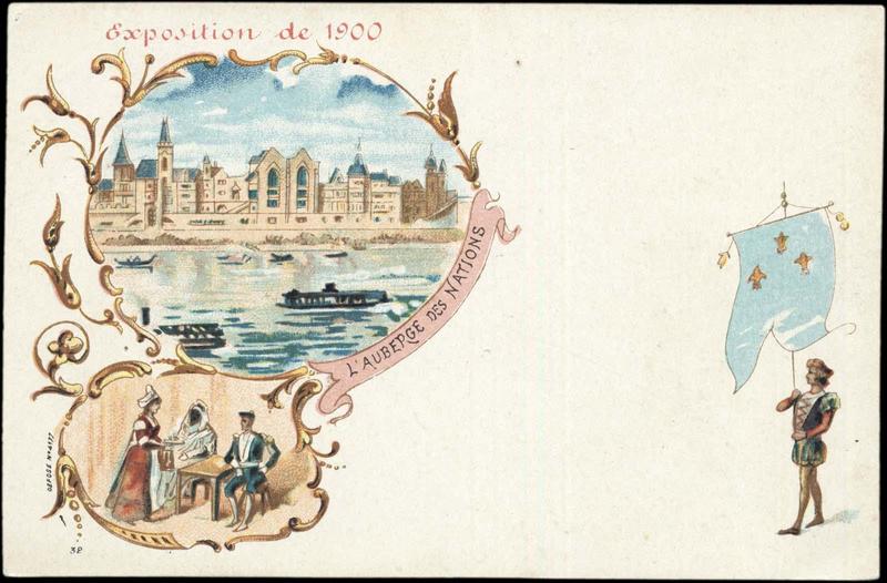 Exposition universelle de 1900 / L'AUBERGE DES NATIONS (titre inscrit)_0