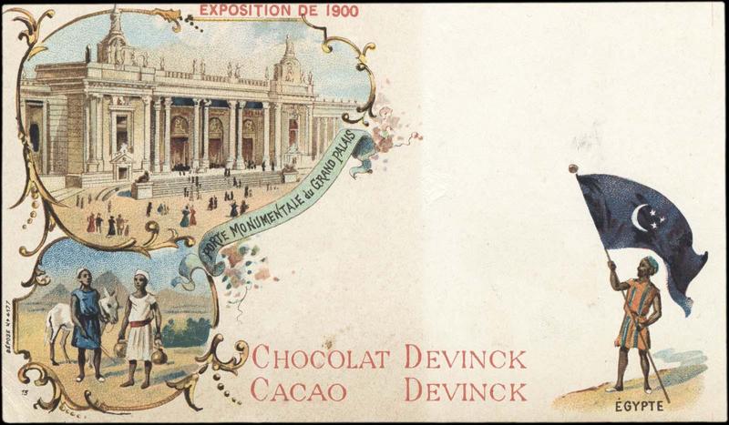 Exposition Universelle de 1900 / PORTE MONUMENTALE DU GRAND PALAIS / EGYPTE (titre inscrit)_0