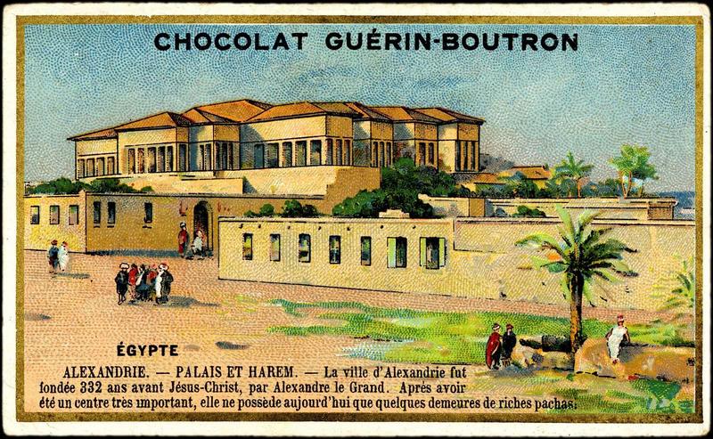 EGYPTE / ALEXANDRIE. - PALAIS ET HAREM (titre inscrit)_0