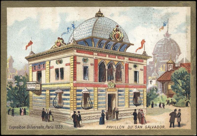 Exposition Universelle, Paris, 1889. PAVILLON DU SAN SALVADOR (titre inscrit)_0