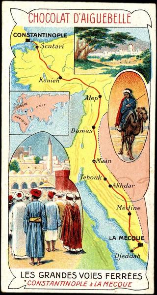 LES GRANDES VOIES FERREES / CONSTANTINOPLE à LA MECQUE (titre inscrit)_0