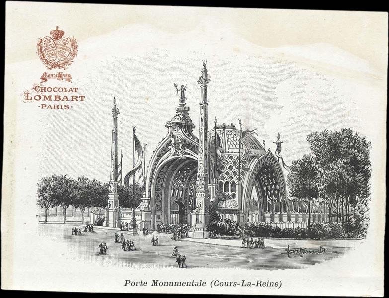 Porte Monumentale (Cours-la -Reine) (titre inscrit) [Exposition Universelle 1900]_0