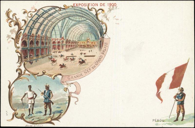 Exposition Universelle de 1900 / GRANDE NEF DU GRAND PALAIS / PEROU (titre inscrit)_0