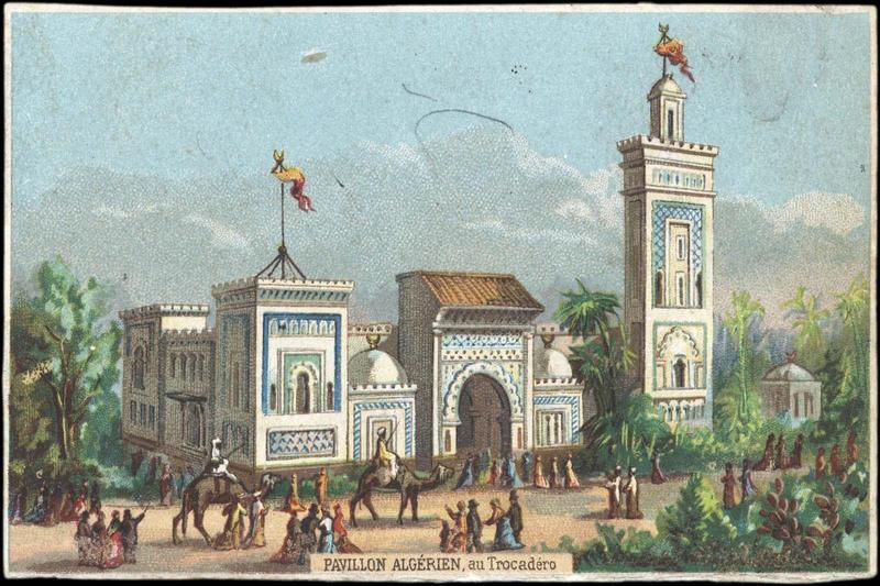 PAVILLON ALGÉRIEN, au Trocadéro (titre inscrit) [exposition universelle de 1878]_0