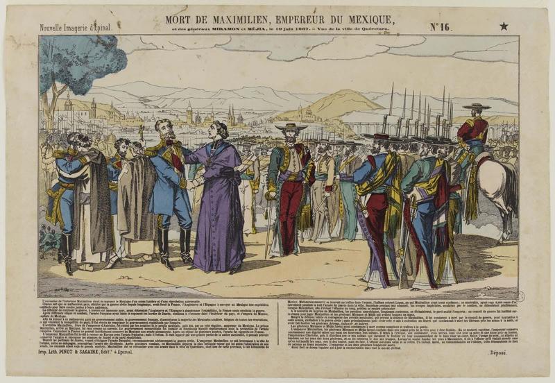 MORT DE MAXIMILIEN, EMPEREUR DU MEXIQUE (titre inscrit)_0