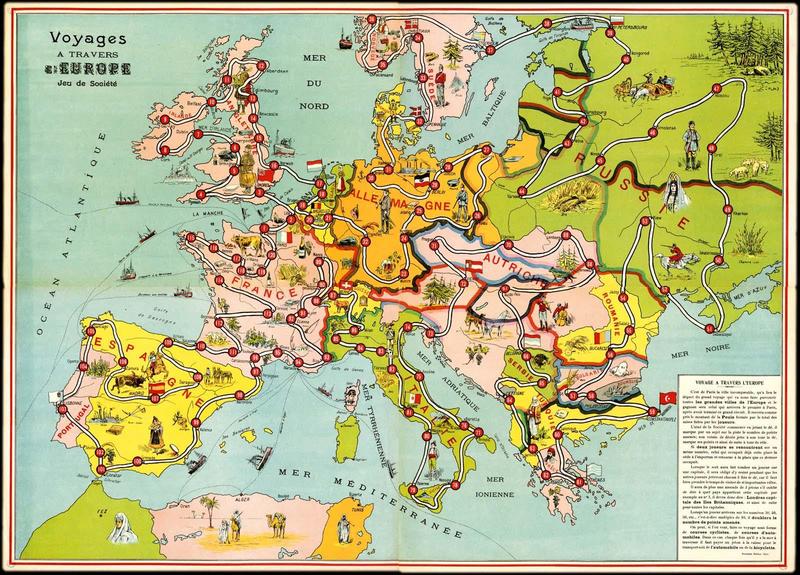 Voyages / A TRAVERS / L'EUROPE (titre inscrit)_0