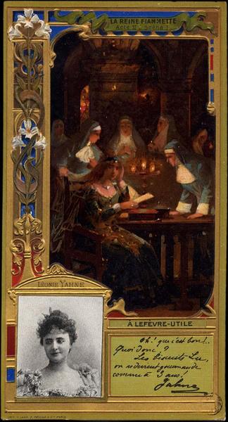 Léonie Yahne, la reine Fiammette acte II - scène I (titre inscrit)_0
