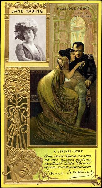 Jane Hading, Plus que reine acte V les larmes (titre inscrit)_0