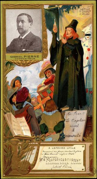Gabriel Pierné compositeur, La fille de Tabarin, la parade de Mondor (titre inscrit)_0