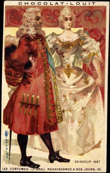 LES COSTUMES - (2ème SERIE.) - RENAISSANCE A NOS JOURS. 96 / SEIGNEUR-1667 (titre inscrit)_0