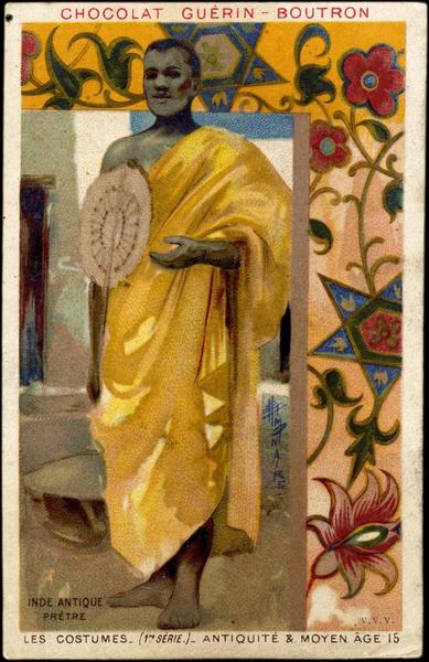 LES COSTUMES- (1ERE SÉRIE) - ANTIQUITÉ & MOYEN AGE.15.INDE ANTIQUE / PRETRE (titre inscrit)_0