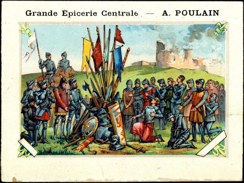 Jeanne d'Arc remerciant Dieu après la bataille de Patay (titre d'origine)_0