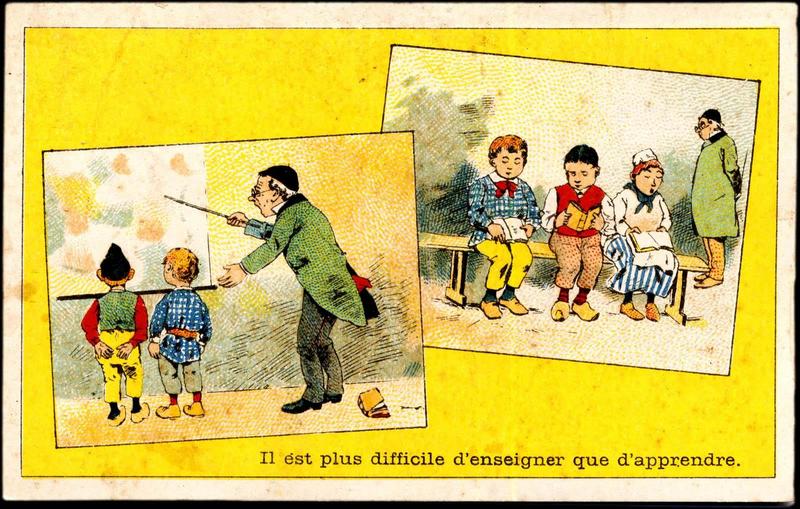 Il est plus difficile d'enseigner que d'apprendre (titre inscrit)_0