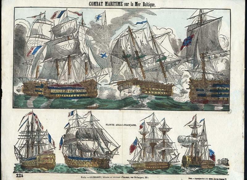 COMBAT MARITIME sur la Mer Baltique (titre inscrit)_0