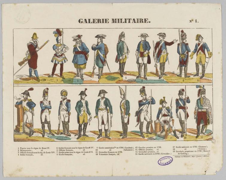 GALERIE MILITAIRE. n°1 (titre inscrit)_0