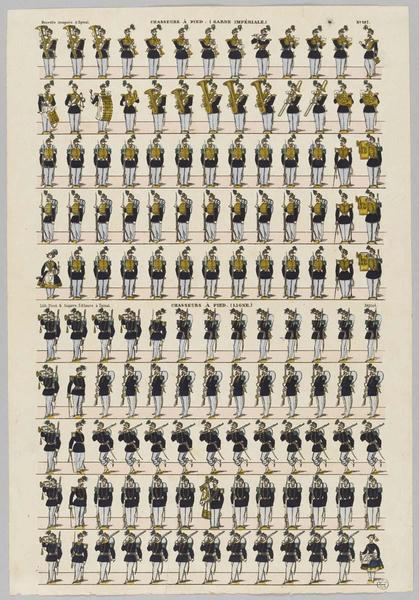 CHASSEURS A PIED, (GARDE IMPERIALE) (titre inscrit) ; CHASSEURS A PIED, (LIGNE) (titre inscrit)_0