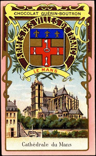 ARMES DES VILLES DE FRANCE / LE MANS / Cathédrale du Mans (titre inscrit)_0