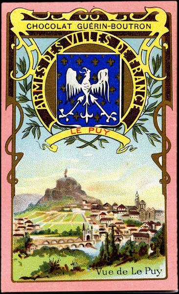 ARMES DES VILLES DE FRANCE / LE PUY / Vue de Le Puy (titre inscrit)_0