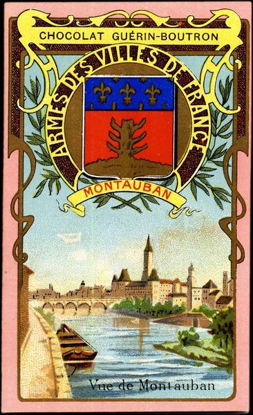 ARMES DES VILLES DE FRANCE / MONTAUBAN / Vue de Montauban (titre inscrit)_0