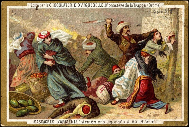 MASSACRES D'ARMENIE : Arméniens égorgés à Ak-Hissar (titre inscrit)_0