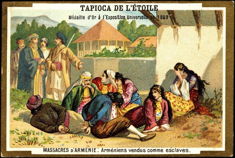 MASSACRES D'ARMENIE : Arméniens vendus comme esclaves (titre inscrit)_0