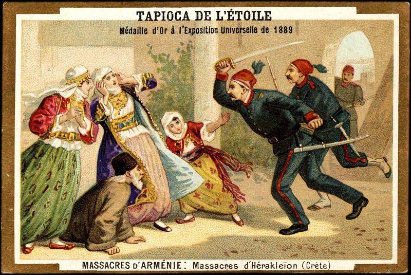 MASSACRES D'ARMENIE : Massacres d'Hérakleïon (Crète) (titre inscrit)_0
