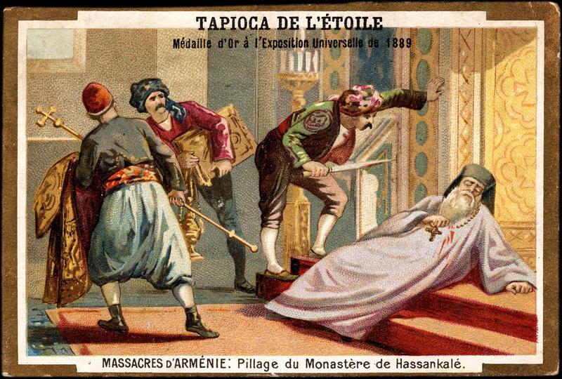 MASSACRES D'ARMENIE : Pillage du monastère de Hassankalé (titre inscrit)_0