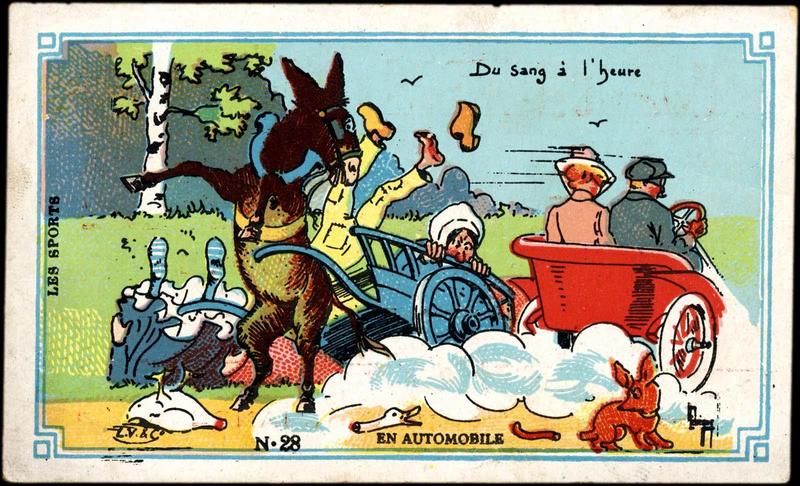 LES SPORTS / EN AUTOMOBILE / Du sang à l'heure (titre inscrit), Léon Lebègue