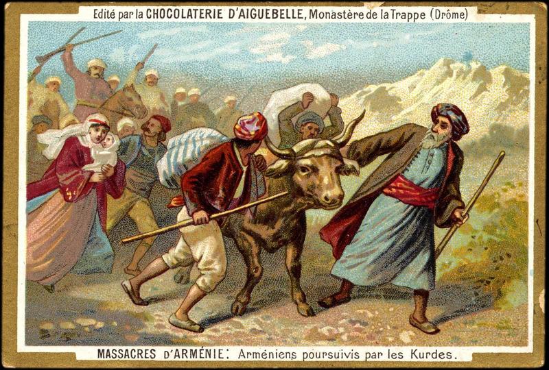 MASSACRES D'ARMENIE : Arméniens poursuivis par les Kurdes (titre inscrit)_0