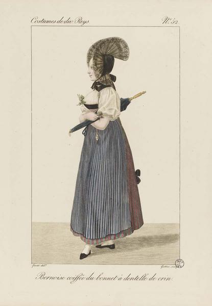 Bernoise coiffée du bonnet à dentelle de crin (titre inscrit)_0