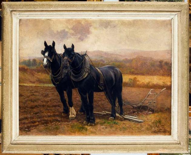 Chevaux de labour du Stropshire (Angleterre) (titre d'origine)_0